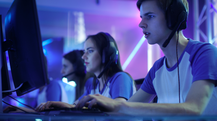 people gaming