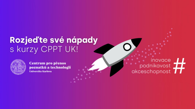 plakát Rozjeďte své nápady s kurzy CPPT UK